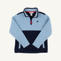 Hayword Half-Zip (Fleece) - Barrington Blue with Nantucket Navy