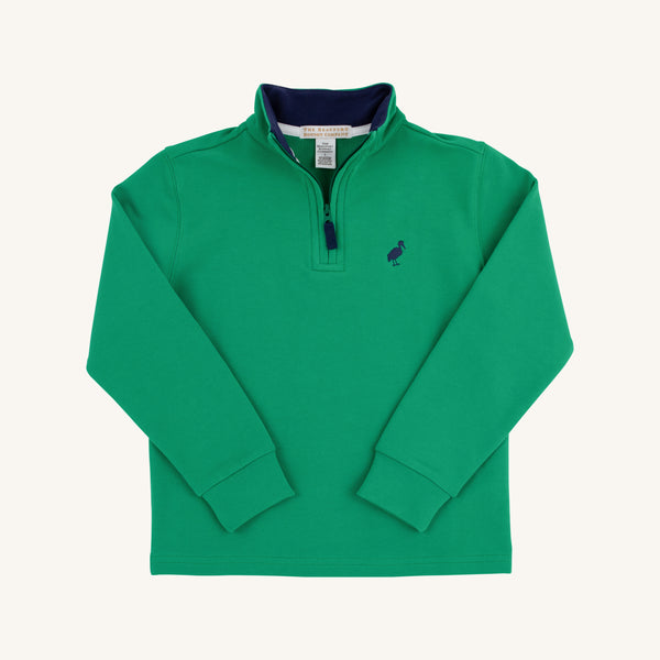 Hayword Half-Zip - Kiawah Kelly Green with Nantucket Navy Stork