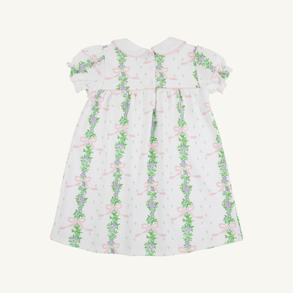 Holly Day Dress - Fincastle Floral with Palm Beach Pink