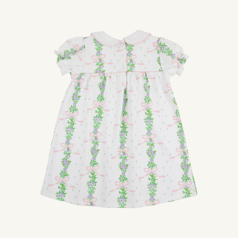 Holly Day Dress - Fincastle Floral with Palm Beach Pink