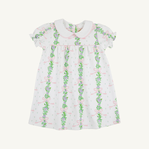 Holly Day Dress - Fincastle Floral with Palm Beach Pink