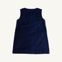 Jilly Jumper - Nantucket Navy Velveteen, a festive A-line kids outfit.