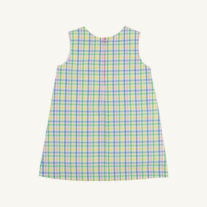 Jilly Jumper - Primland Plaid with Hamptons Hot Pink
