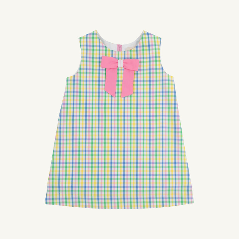 Jilly Jumper - Primland Plaid with Hamptons Hot Pink