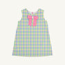 Jilly Jumper - Primland Plaid with Hamptons Hot Pink