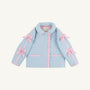Julie Anne Jacket - Buckhead Blue with Palm Beach Pink Trim & Bows
