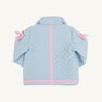 Julie Anne Jacket - Buckhead Blue with Palm Beach Pink Trim & Bows