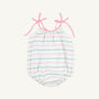Junie B Bubble - Tradd Street Stripe with Pier Party Pink