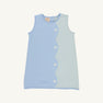 Kennedy Colorblock Jumper - Sarasota Sky & Old Greenwich Green