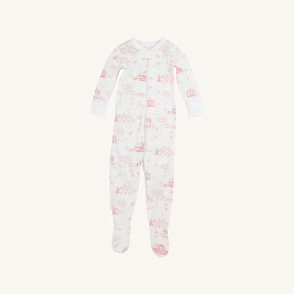 Knox's Night Night - York Town Toile with Worth Avenue White