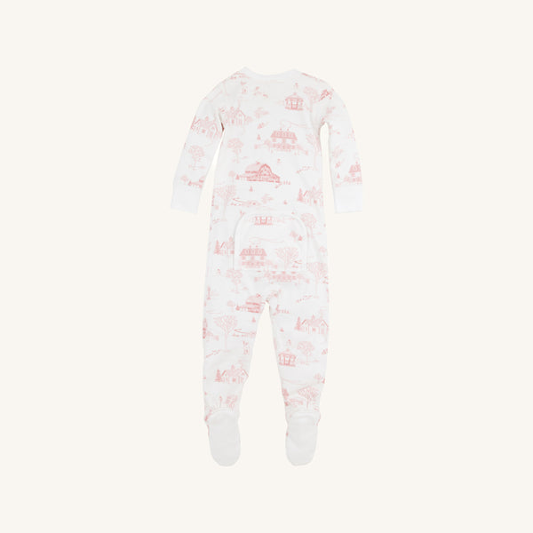 Knox's Night Night - York Town Toile with Worth Avenue White