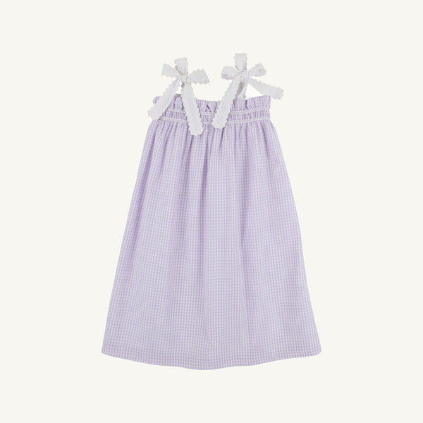 Lainey's Little Dress - Lauderdale Lavender Gingham