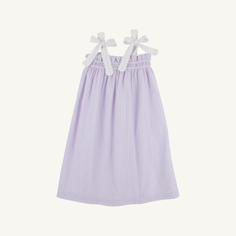 Lainey's Little Dress - Lauderdale Lavender Gingham