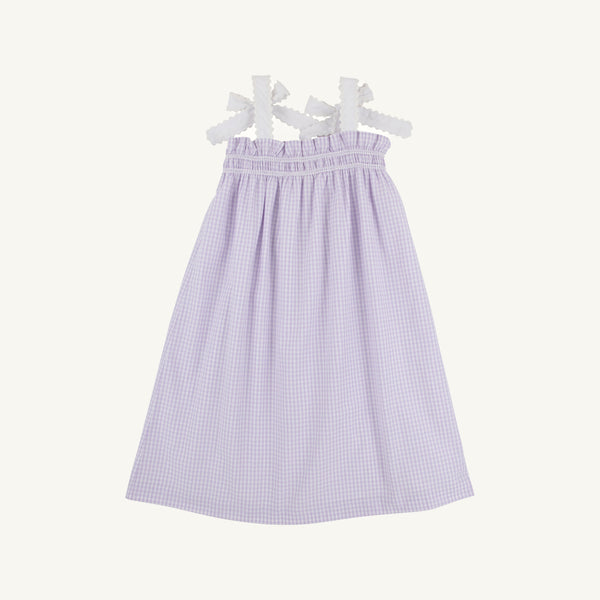 Lainey's Little Dress - Lauderdale Lavender Gingham