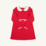 Lindy's Lunch Dress - Richmond Red with Worth Avenue White