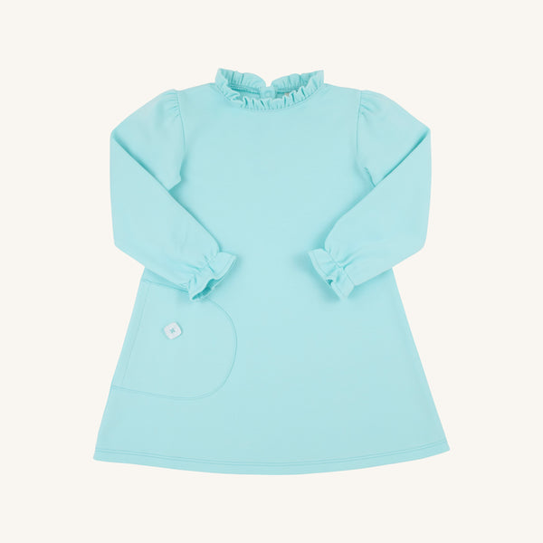 Lizzie's Luxe Leisure Dress - Edisto Egg Blue