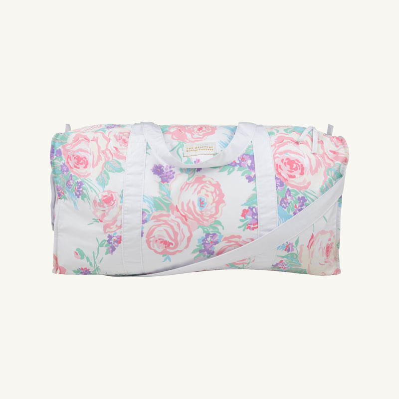 Logan's Long Weekend Bag - Princess Grace Rose (Pink) with Worth Avenue White