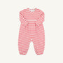 Long Sleeve Bradford Romper - Richmond Red Stripe