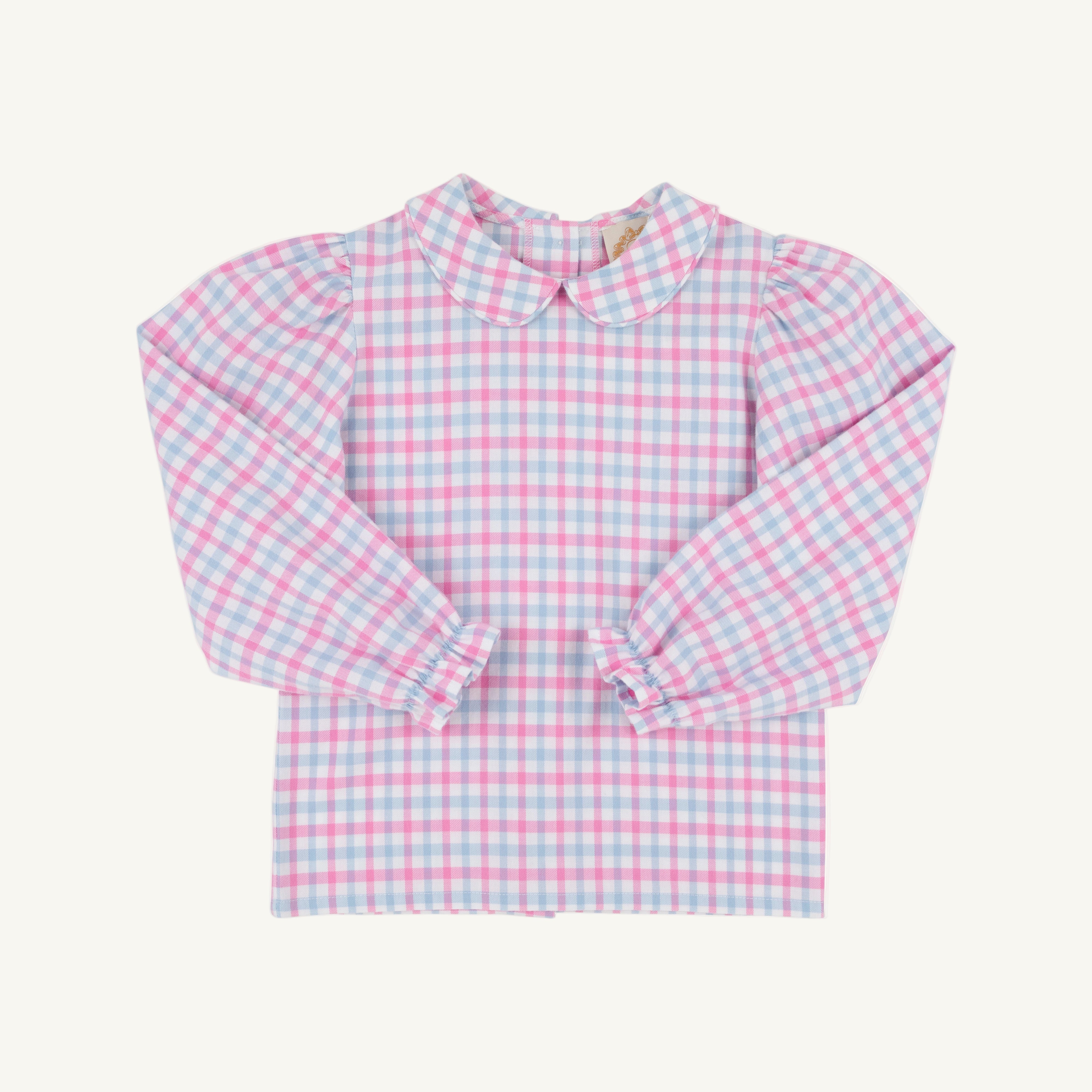 Maude's Peter Pan Collar Shirt & Onesie (Long Sleeve Flannel)