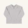 Peter Pan Collar Shirt & Onesie (Long Sleeve Woven) - Grantley Gray Windowpane