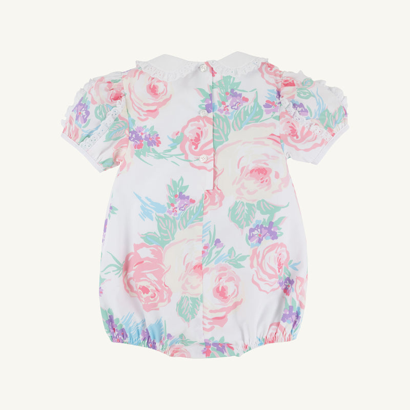 Mary Baker Bubble - Princess Grace Rose (Pink) with Worth Avenue White