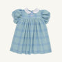 Mary Dal Dress - Audubon Park Plaid with Sarasota Sky