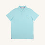 Croquet Party Beach Polo - Edisto Egg Blue with Wood Boat Blue Stork
