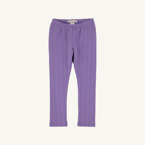 Mitzy Sue Slacks (Quilted) - Palisades Purple