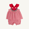 Nancy's Novelty Set - Richmond Red Gingham with Watermelon