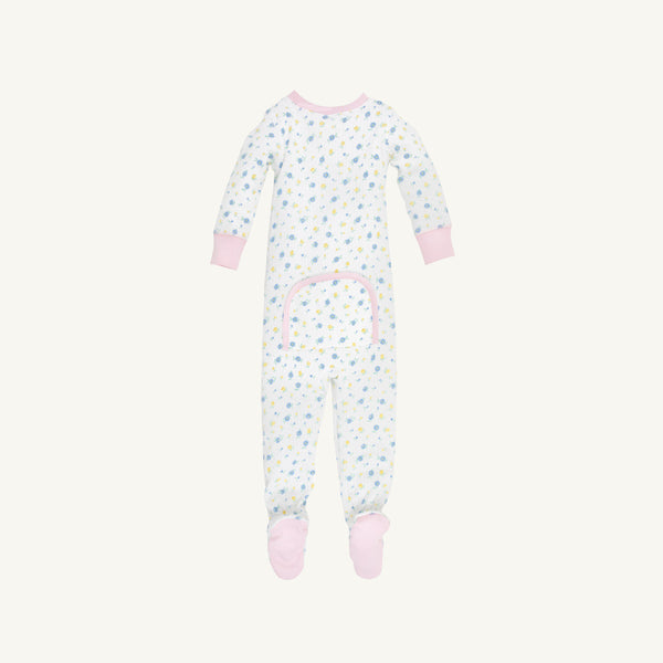 Noelle's Night Night (Pointelle) - Dunwoody Daisy with Palm Beach Pink