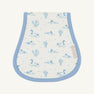Oopsie Daisy Burp Cloth - Quack Quack Honk (Palmetto Pearl) with Barrington Blue