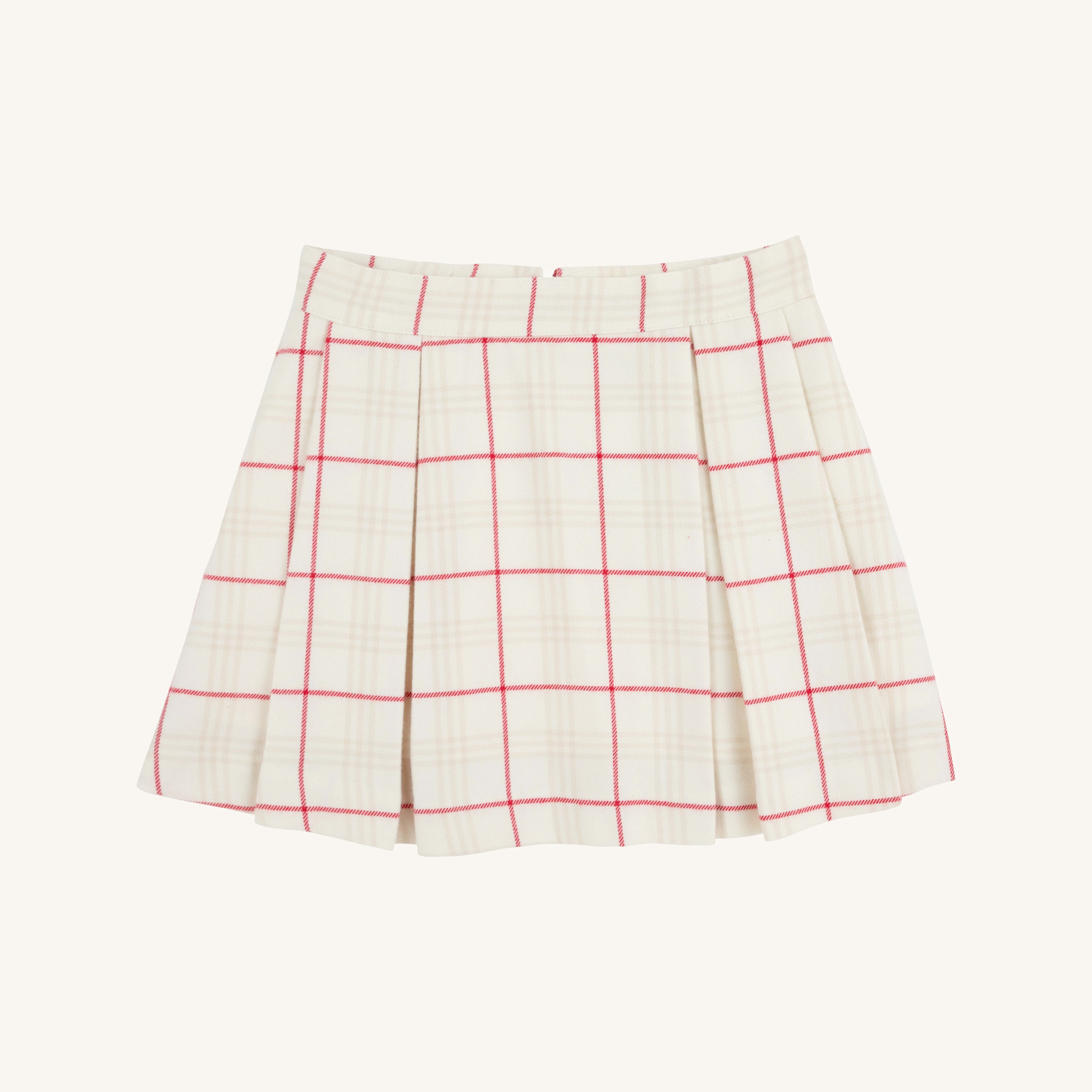 Parson Pleated Skirt - Oak Park Plaid