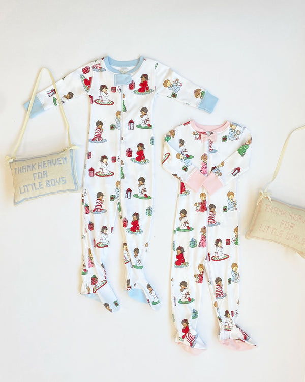 Noelle's Night Night - Holiday Patience and Prayers with Palm Beach Pink