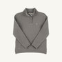 Pendleton Popped Collar (Quilted) - Grantley Gray with Tonal Stork