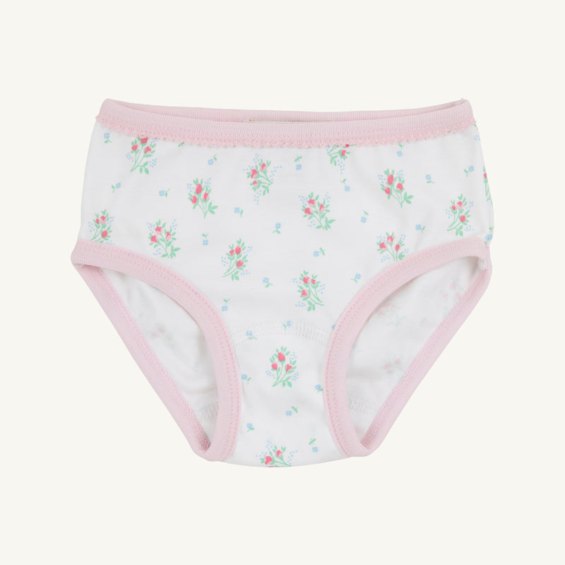 Pippy's Underthings - Lancaster Gate Garden with Palm Beach Pink