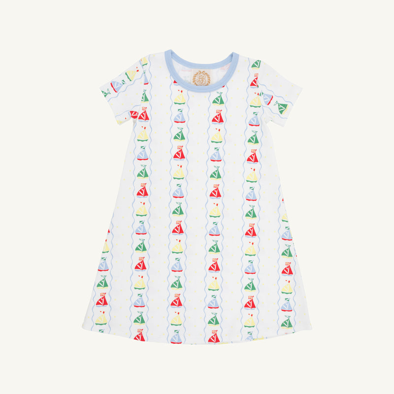 Polly Play Dress - Set Sail with Beale Street Blue