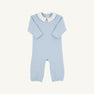 Potter Playsuit - Buckhead Blue with Worth Avenue White