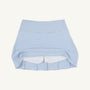 Prepletic™ Cindy Skort - Beale Street Blue Seersucker with Worth Avenue White