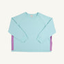 Prepletic™ Courtney's Cozy Crewneck - Edisto Egg Blue with Valley High Violet