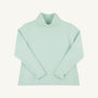 Prepletic™ Finley Funnel Sweatshirt - Sea Island Seafoam with Tonal Stork