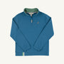 Prepletic™ Hayword Half-Zip - Barnsley Blue with Gallatin Green & Grantley Gray Stork