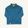 Prepletic™ Hayword Half-Zip - Barnsley Blue with Gallatin Green & Grantley Gray Stork