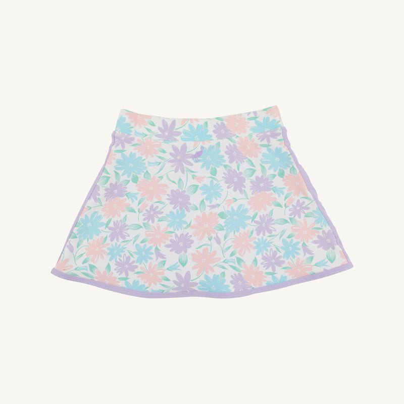 Prepletic™ Searcy Skort - Glastonbury Blooms with Lauderdale Lavender