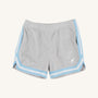 Prepletic™ Sheppy Shorts - Grantley Gray with Beale Street Blue & Worth Avenue White