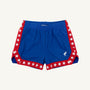 Prepletic™ Sheppy Shorts - Rockefeller Royal with Richmond Red & Stars