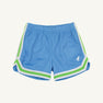 Prepletic™ Sheppy Shorts - Sunrise Blvd. Blue & Lexington Lime with Worth Avenue White