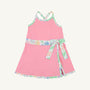 Prepletic™ Teggy Tennis Dress - Hamptons Hot Pink with Gaston Street Garden