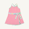 Prepletic™ Teggy Tennis Dress - Hamptons Hot Pink with Gaston Street Garden