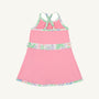 Prepletic™ Teggy Tennis Dress - Hamptons Hot Pink with Gaston Street Garden