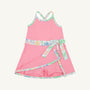 Prepletic™ Teggy Tennis Dress - Hamptons Hot Pink with Gaston Street Garden